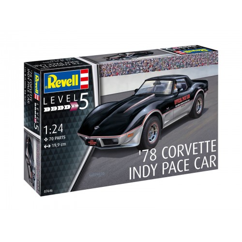 1/24 Revell'78 Corvette Indy Pace Car 7646  